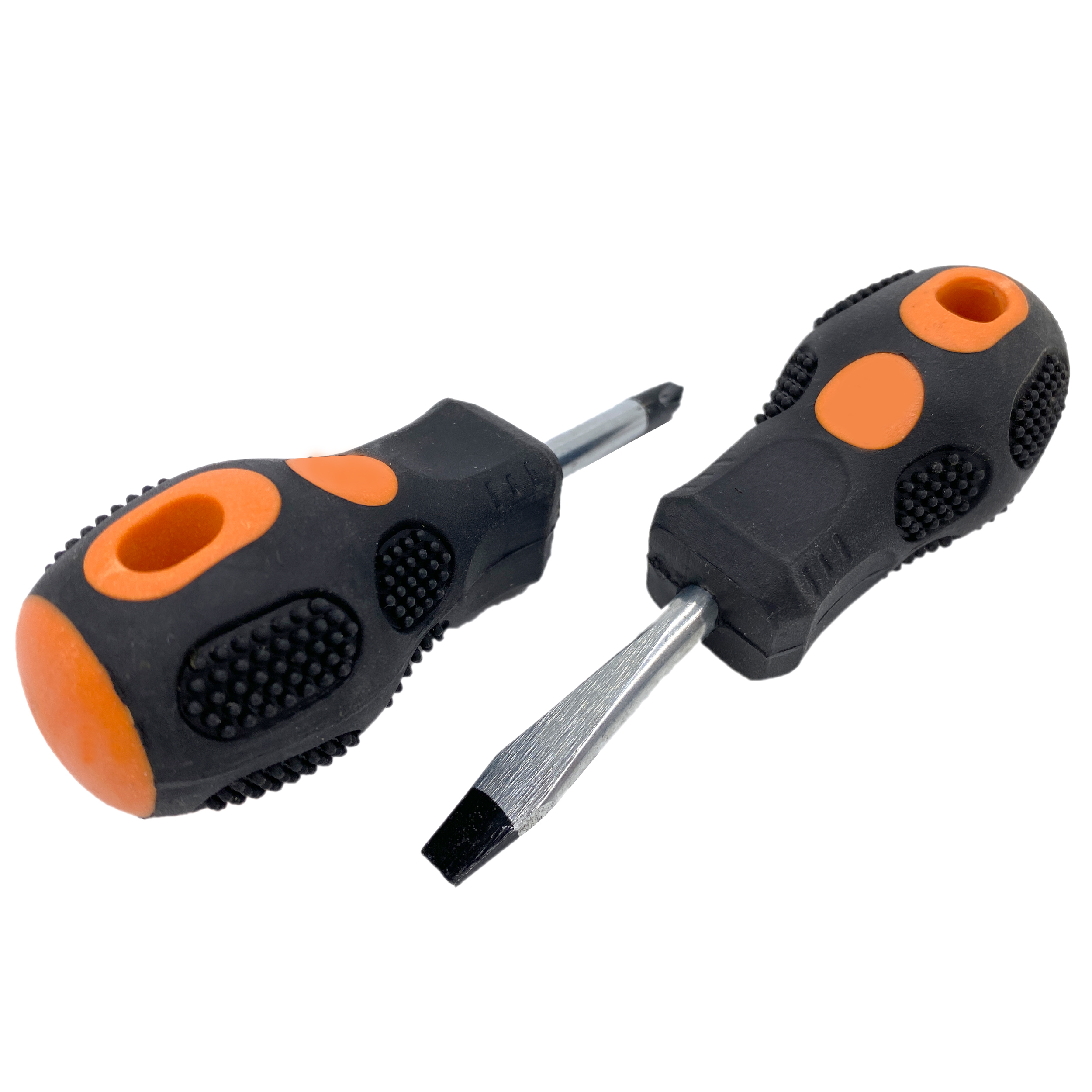 Stubby Schraubendreher Set Philips Mini Schraubendreher Set – 2 Stück, Stubby Kreuz- Und Schlitzschraubendreher, Grün