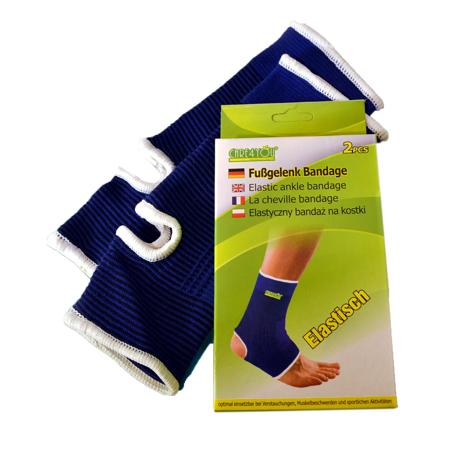 2x Fußgelenk Bandage Bandage - vendify Sprunggelenk Sport